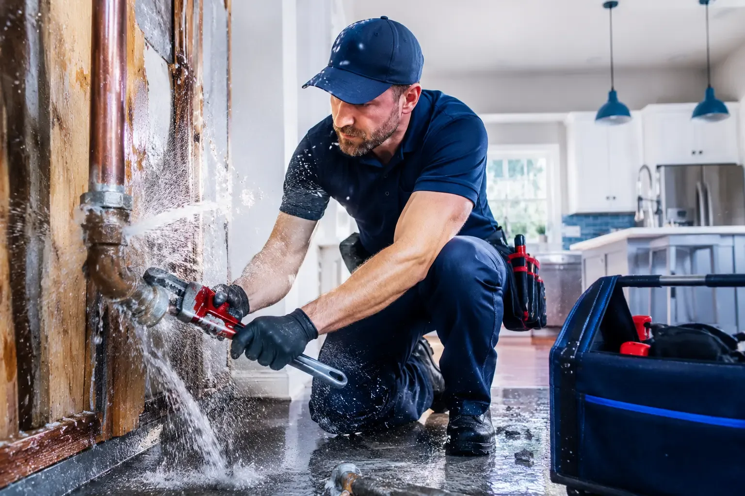 Local emergency pipe repair professionals in Caroline, WI